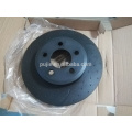 black cross drilled and slotted brake disc rotor DBA504